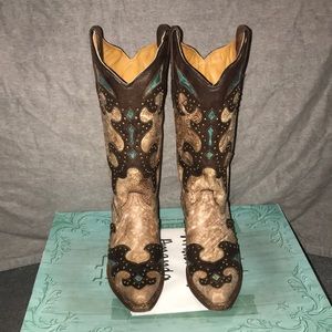 Corral Shoes - Women's Corral El Paso Cowboy Boot Corral Shoes - Women's Corral El Paso Cowboy Boot